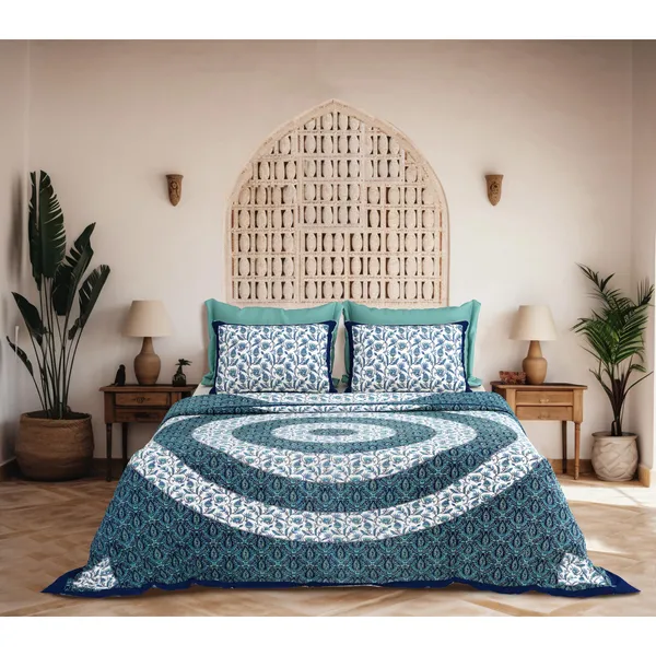 Mandala_Blues_Pure_Cotton_King_Size_Bedsheet_With_2_Pillow_Covers