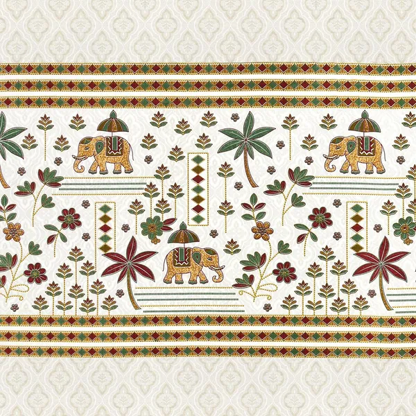 Jaipuri_Elephant_3_Pure_Cotton_King_Size_Bedsheet_With_2_Pillow_Covers
