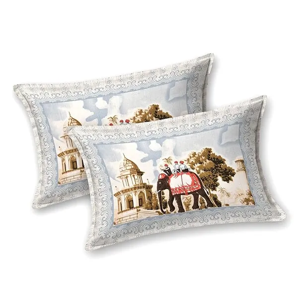 Elephant_Sky_Blue_Pure_Cotton_King_Size_Bedsheet_With_2_Pillow_Covers