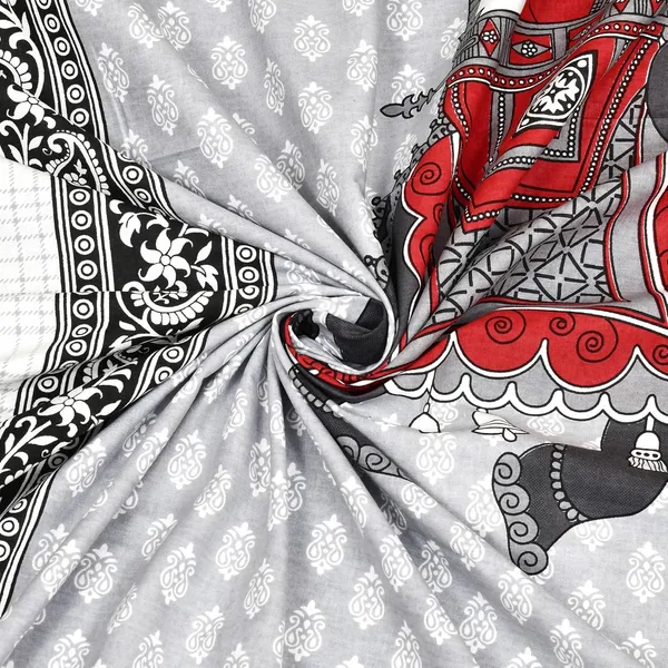 Rajasthani_Royal_Sawaari_Pure_Cotton_King_Size_Bedsheet_With_2_Pillow_Covers_(Grey)