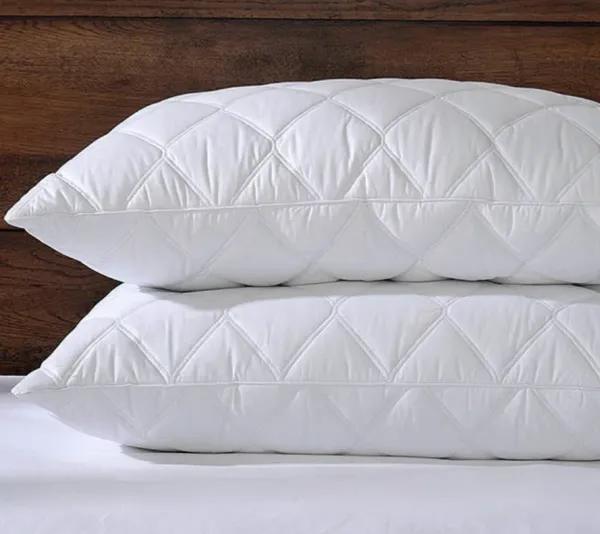 Down_Alternative_Luxury_Quilted_Pillow_Set_Of_4_|_100%_Organic_Cotton_Fabric_With_Premium_Cloud_Microfiber_Filling_|_17X27_Inches_(Moon_White)