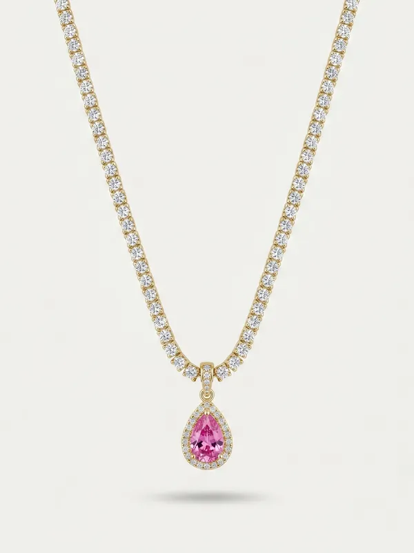 Pink_Teardrop_Tennis_Necklace_(demi_fine)