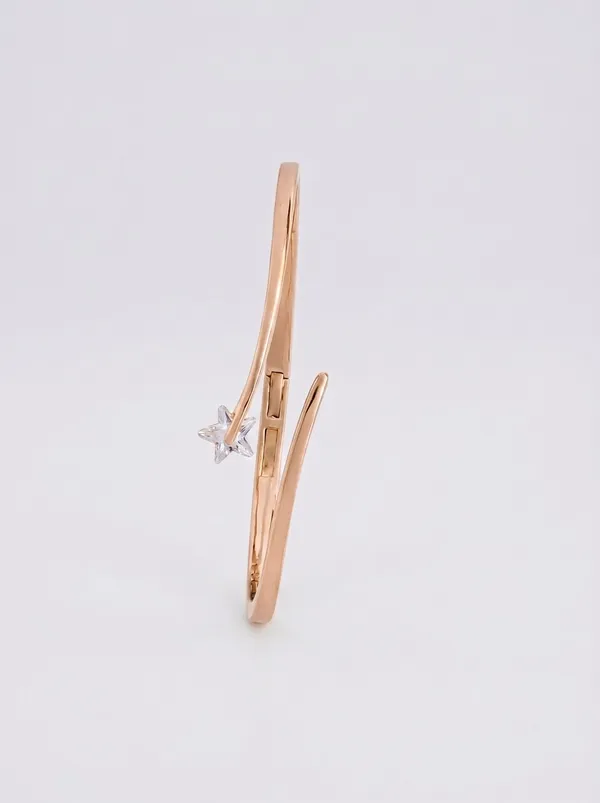 Celestial_Shooting_Star_Solitaire_Rose_Gold_Bangle_Bracelet