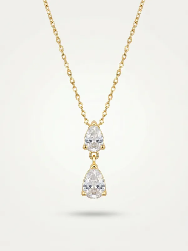 Double_Pear_Drop_Necklace_(demi_fine)