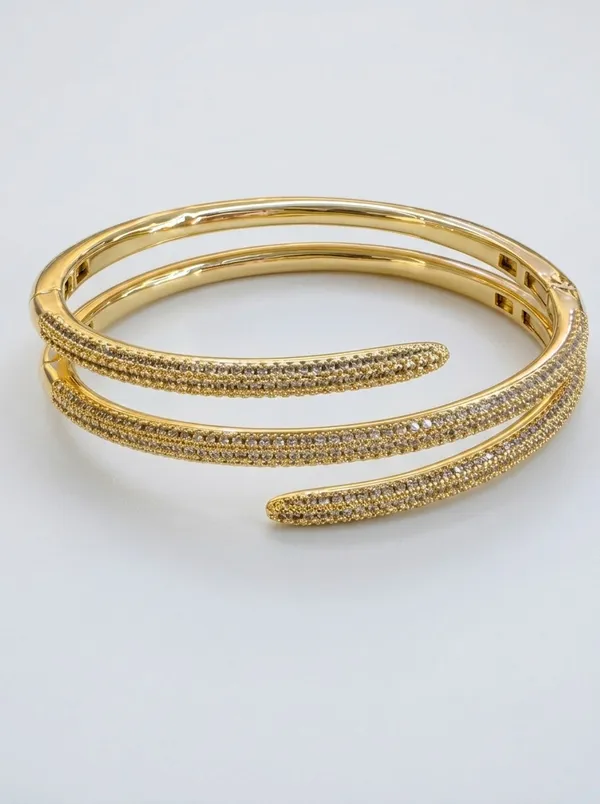 Glamorous_Double-Wrap_Pavé_Crystal_Gold_Serpent_Bangle-Bracelet