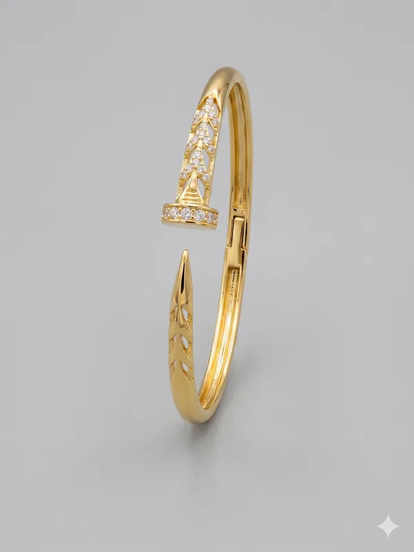 Gold_Plated_Anti-Tarnish_Crystal_Nail_Wrap_Openable_Bracelet