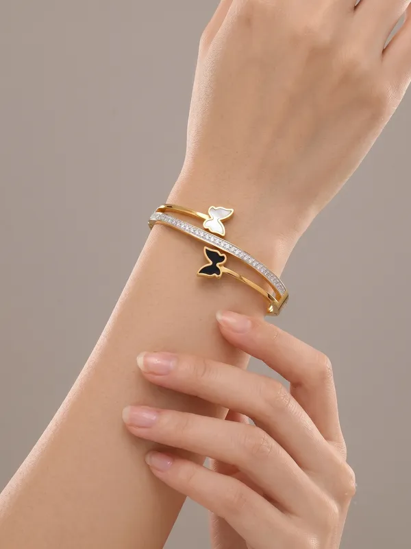 Gold_Plated_Anti-Tarnish_Crystal_&_Butterfly_Openable_Bracelet_(demifine)
