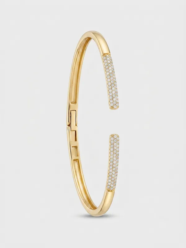 Gold_Plated_Anti-Tarnish_Pavé_Crystal_Openable_Bracelet_(demifine)