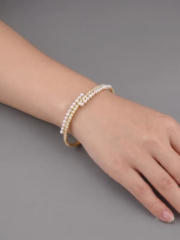Gold_Plated_Anti-Tarnish_Pearl_&_Crystal_Bypass_Cuff_Bracelet_(demifine)