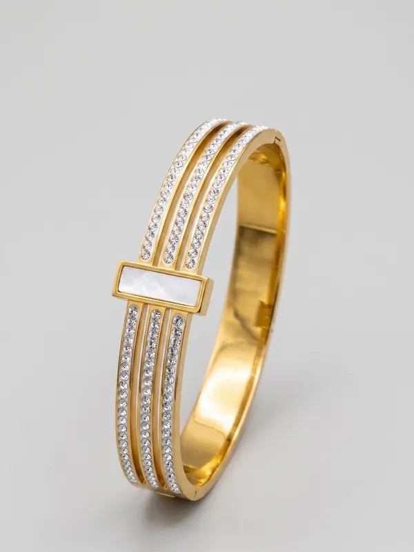 Gold_Plated_Anti-Tarnish_Triple_Row_Crystal_&_Pearlescent_Bar_Openable_Bracelet_(demifine)