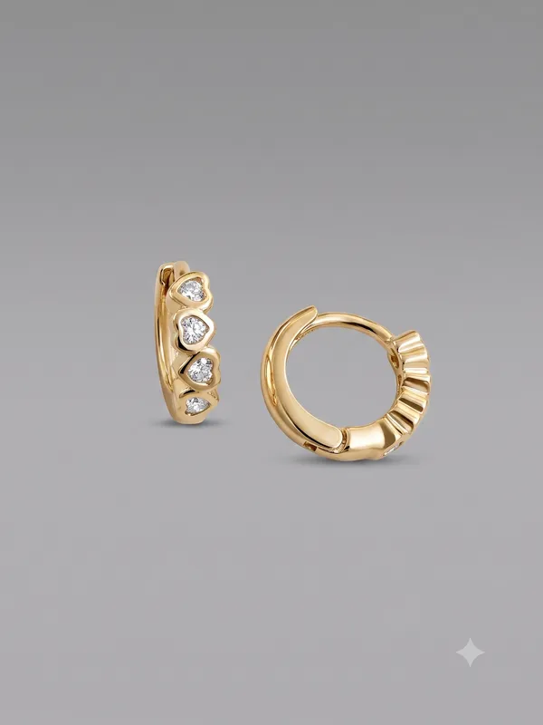 Gold-Tone_Heart_Accent_Huggie_Hoop_Earrings_(demifine)