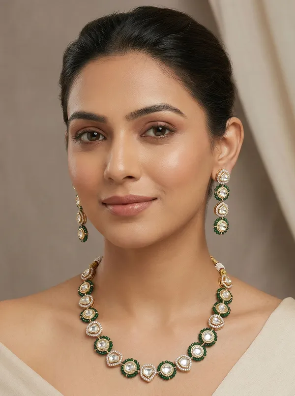 Green_Kundan_Set_For_Women