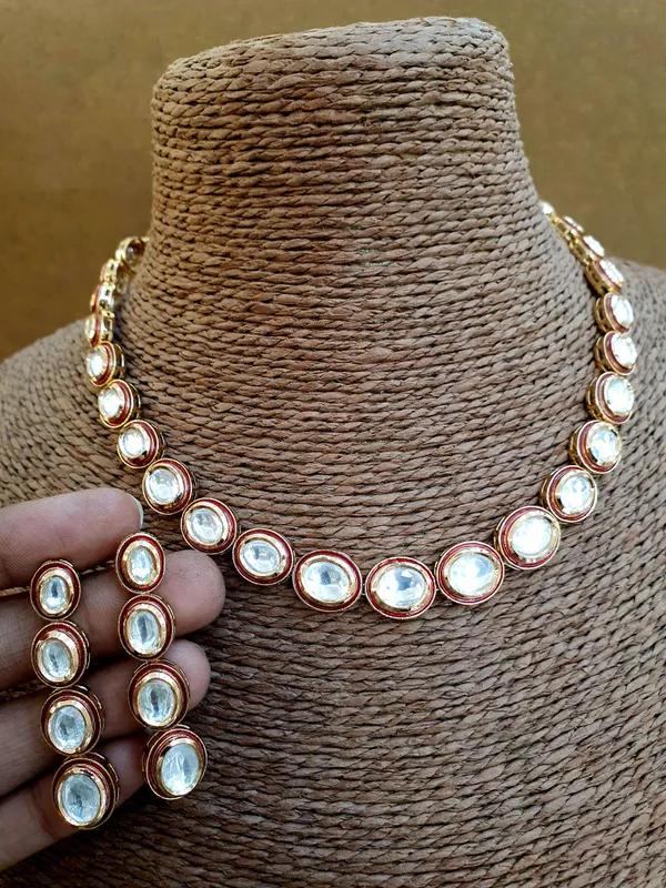 Maroon_Kundan_Necklace_For_Women