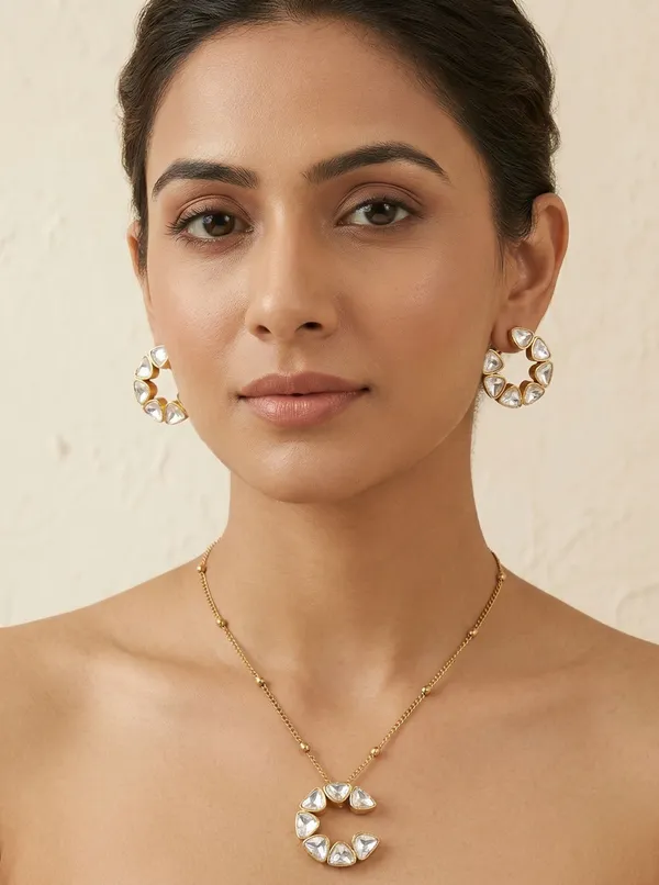 Gold_Kundan_Pendent_Set_For_Women