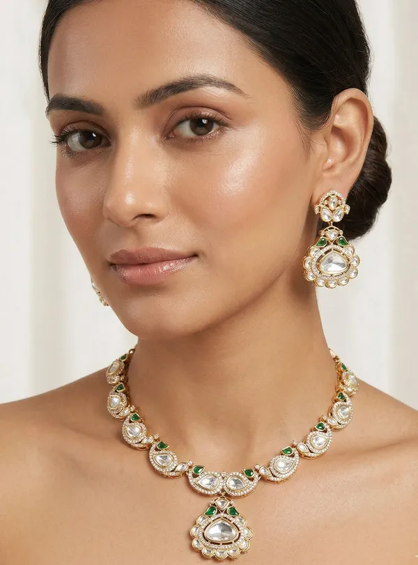 Green_Kundan_Set_For_Women