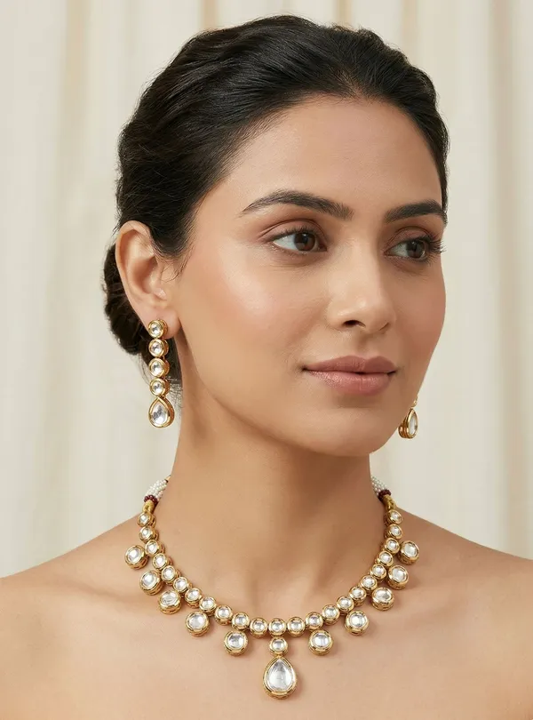 Gold_Kundan_Necklace_For_Women