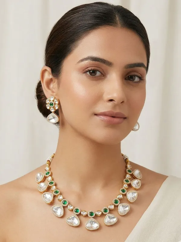 Green_Kundan_Set_For_Women