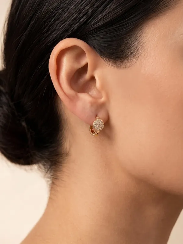 Pavé_Disc_Gold_Huggie_Earrings_(demifine)