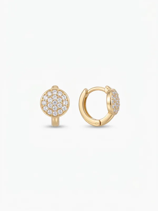Pavé_Disc_Gold_Huggie_Earrings_(demifine)