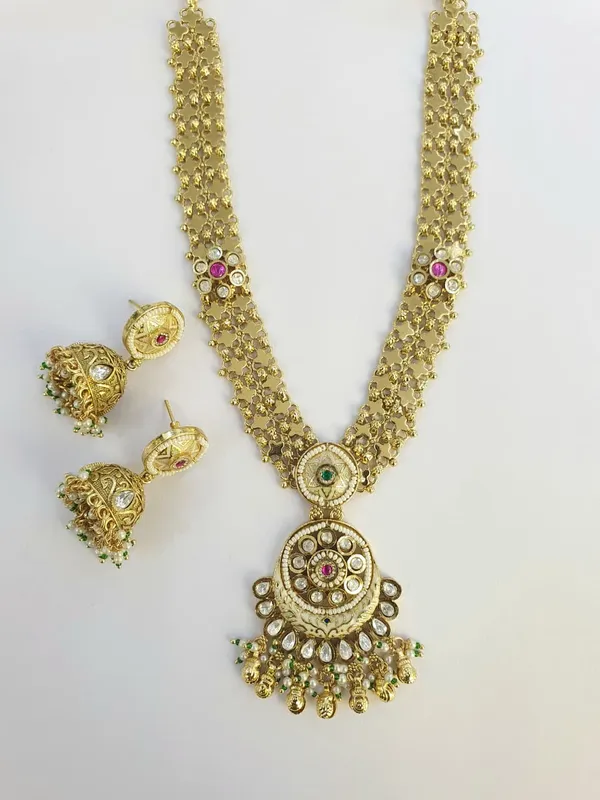 Ruby_Green_Rajwadi_Set_For_Women