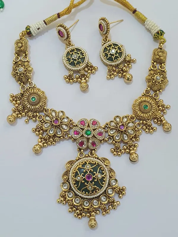 Ruby_Green_Rajwadi_Set_For_Women