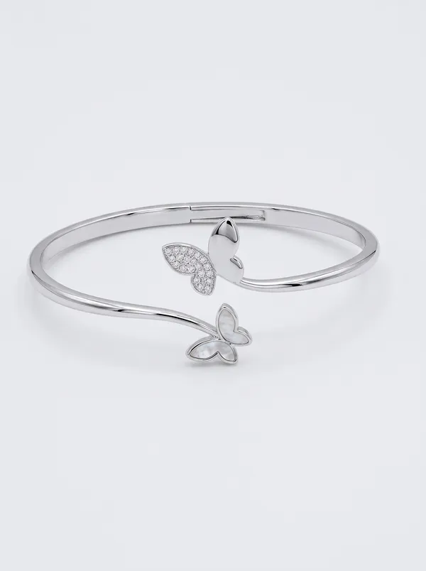 Silver_Dual_Butterfly_Bypass_Bangle_Bracelet_with_Pavé_&_Mother-of-Pearl_Accents