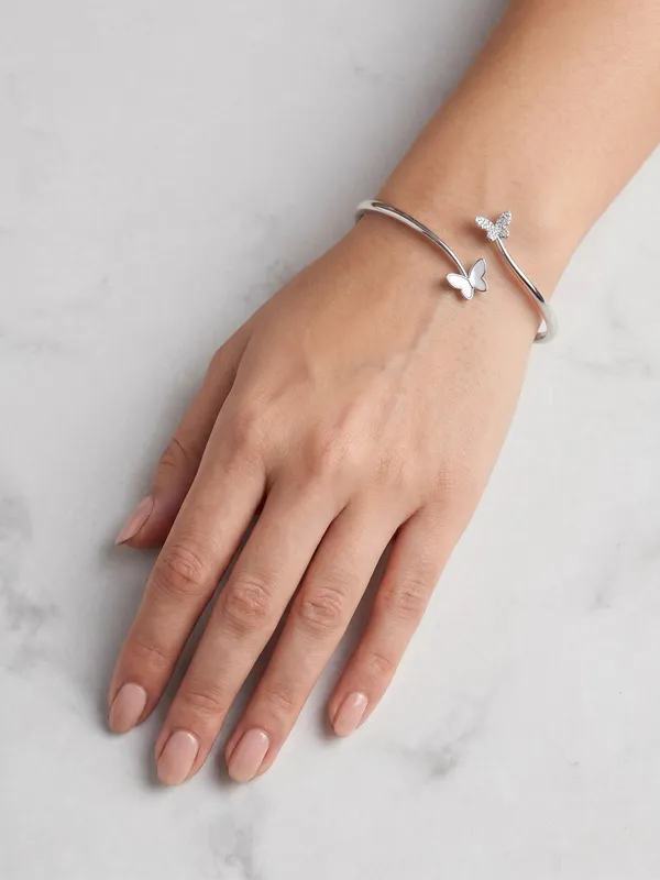 Silver_Dual_Butterfly_Bypass_Bangle_Bracelet_with_Pavé_&_Mother-of-Pearl_Accents