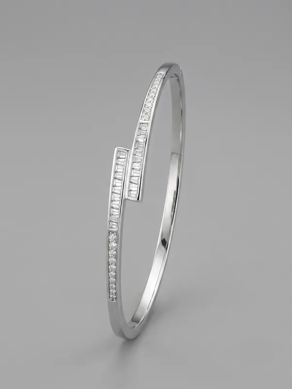 Silver_Plated_Anti-Tarnish_Geometric_Baguette_Crystal_Openable_Bracelet_(demifine)
