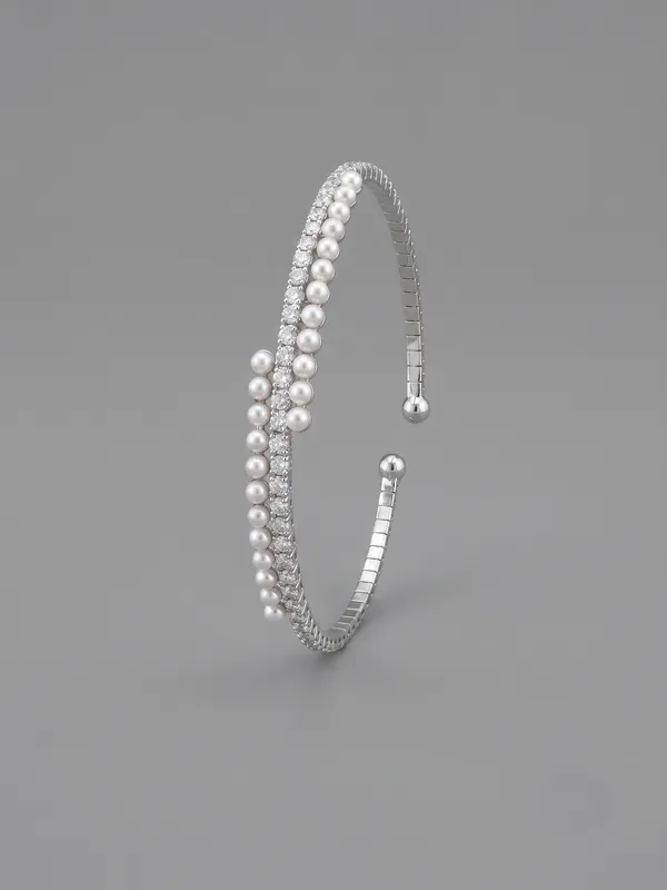 Silver_Plated_Anti-Tarnish_Pearl_&_Crystal_Cuff_Bracelet_(demifine)