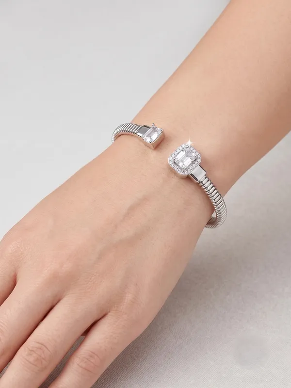 Silver_Plated_Anti-Tarnish_Ribbed_Emerald-Cut_Crystal_Cuff_Bracelet_(demifine)