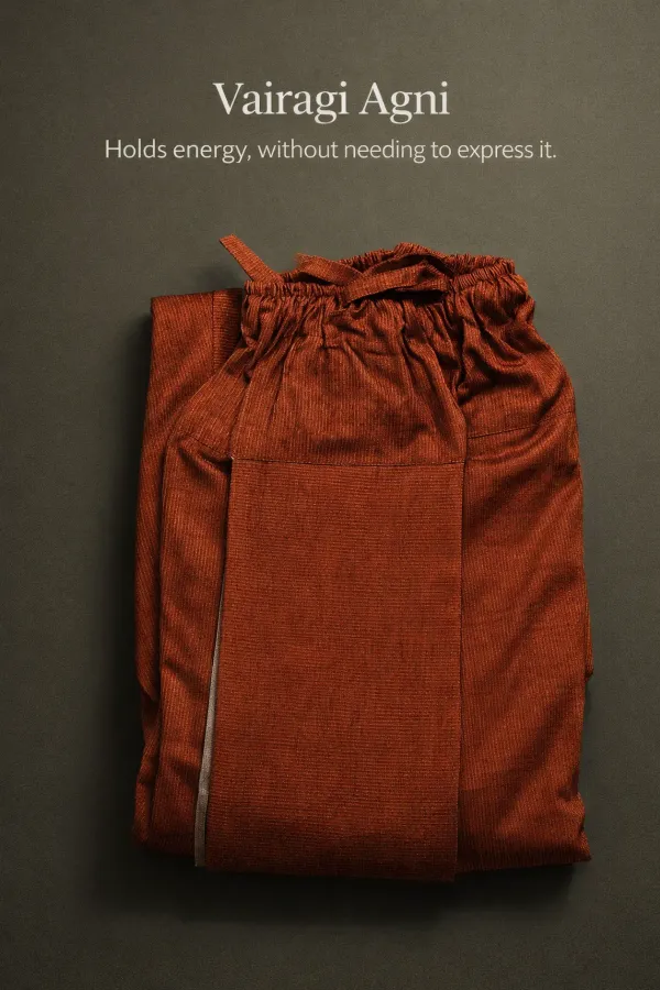Vairagi_Agni_-_Pre-Stitched_Dhoti_&_Vairagi_Dhaara_-_Khaadi_T-Shirt