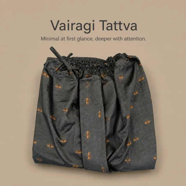 Vairagi_Tattva_-_Pre-Stitched_Dhoti_&_Vairagi_Dhaara_-_Khaadi_T-Shirt