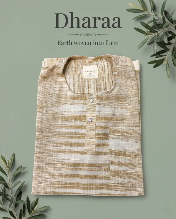 Vairagi_Tattva_-_Pre-Stitched_Dhoti_&_Vairagi_Dhaara_-_Khaadi_T-Shirt