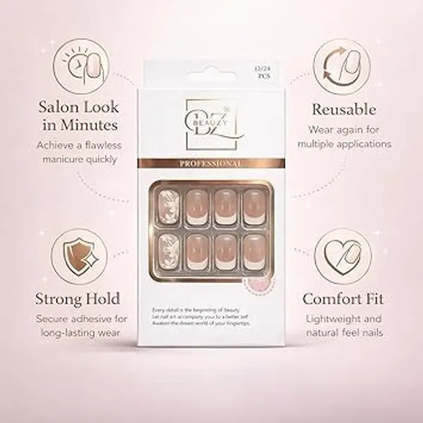 Nude_Pink_Professional_Press_On_Artificial_Nails_Kit_Nude_Marble_For_Women