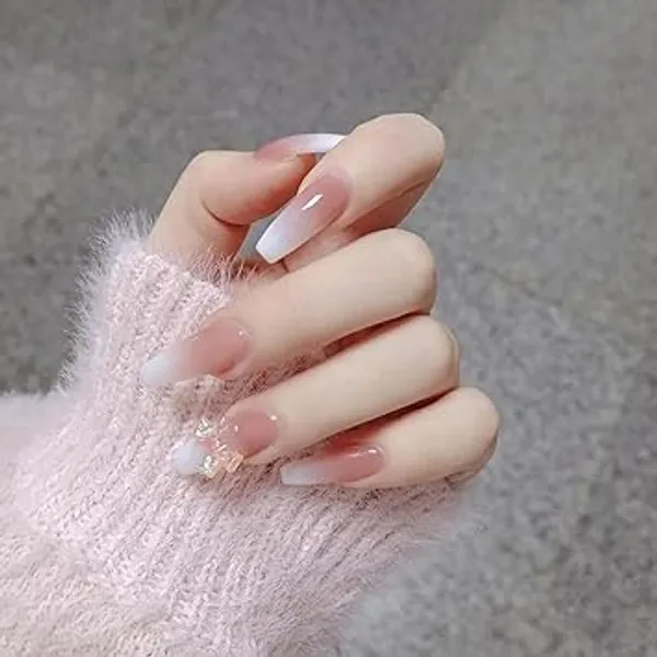 Pink_And_White_Professional_Gel_Nail_Art_Kit_For_Women