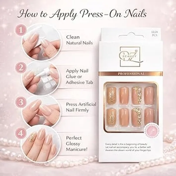 Pink_And_Golden_Professional_Press_On_Gel_Nail_Kit_With_Glitter_Accents_For_Women
