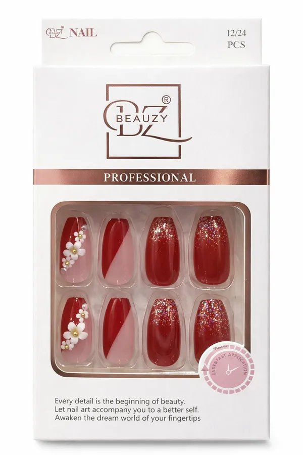 Red_Professional_Press_On_Gel_Nail_Set_Glitter_And_Pearl_For_Women