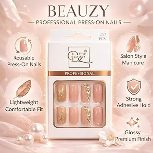 Pink_And_Golden_Professional_Press_On_Gel_Nail_Kit_With_Glitter_Accents_For_Women