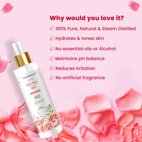 Yogarveda_100%_Pure_Rose_Water_Spray_â_200_Ml_Alcohol_Free_Ph_Balanced_Men_And_Women_(200_Ml)