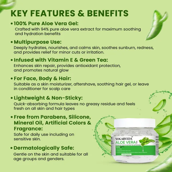 Yogarveda_100%_Pure_Rose_Water_Spray_200Ml_And_Aloe_Vera_Gel_200G_Combo_(200_Ml_200_G)
