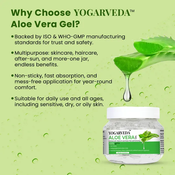 Yogarveda_Aloe_Vera_Gel_(200G)_And_Vitamin_C_Face_Serum_(30Ml)_Combo_(Pack_Of_2_30_Ml_200_G)