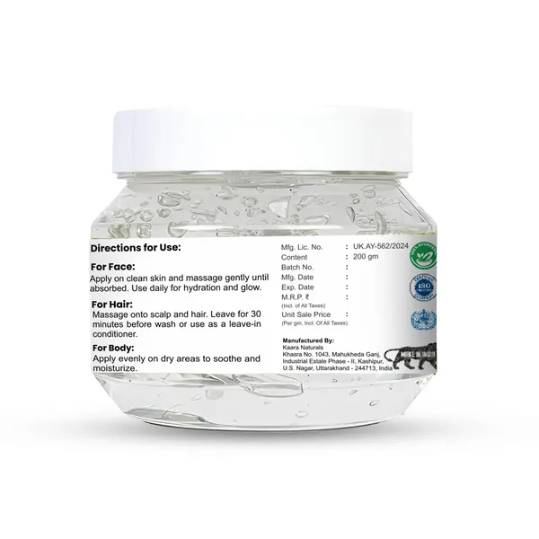 Yogarveda_Aloe_Vera_Gel_For_Skin_And_Hair_100%_Pure_Vitamin_E_And_Green_Tea_Extracts_200Gm_(Pack_Of_2_200_G)