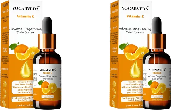Yogarveda_Vitamin_C_Advance_Brightening_Face_Serum_30Ml_(Pack_Of_2_30_Ml)