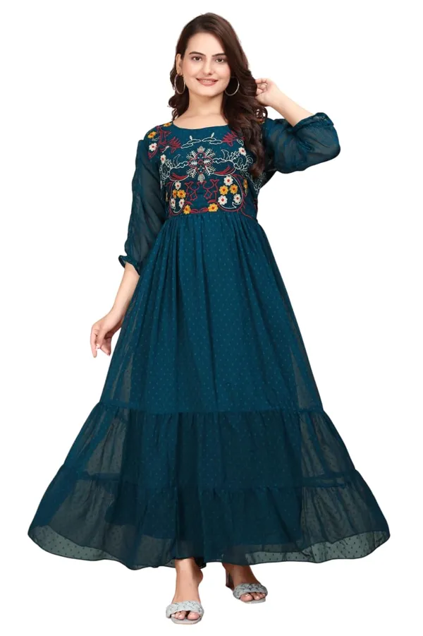 Rama_Georgette_Gown_Set_For_Women