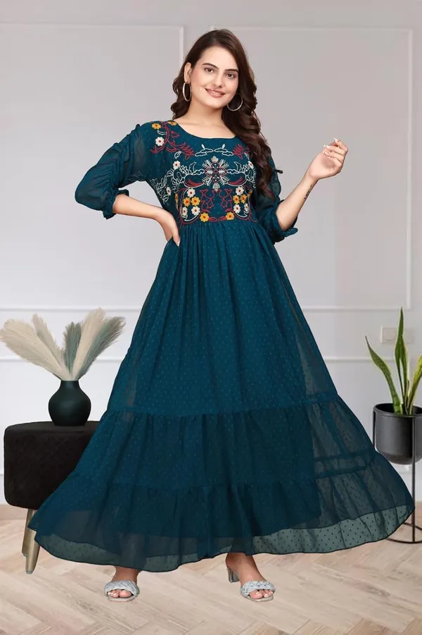Rama_Georgette_Gown_Set_For_Women