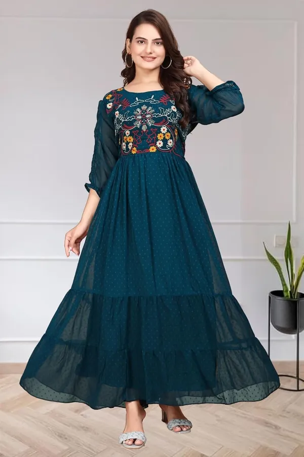 Rama_Georgette_Gown_Set_For_Women