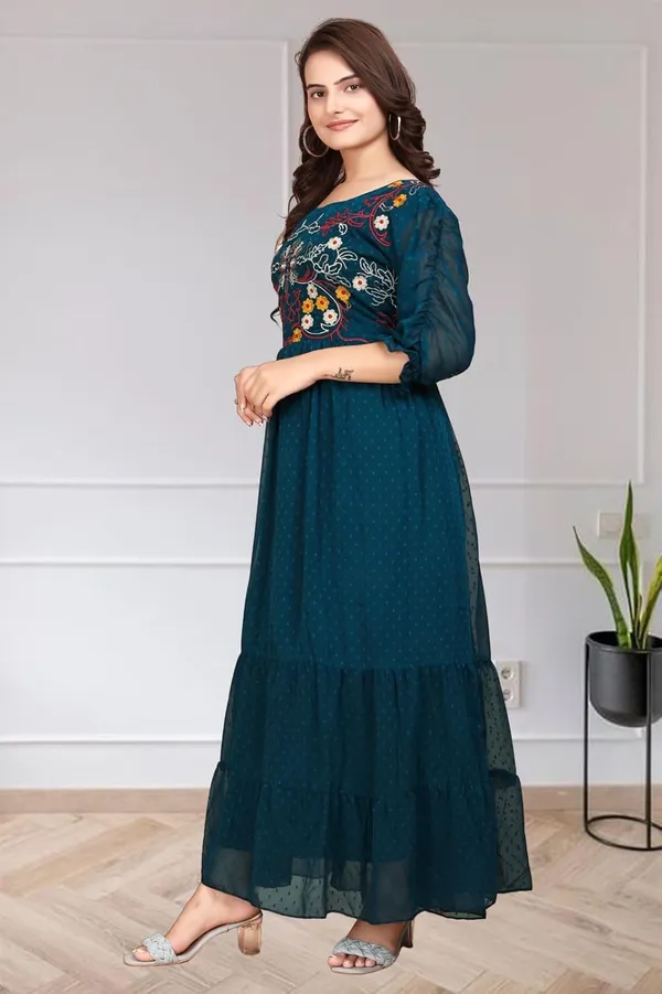 Rama_Georgette_Gown_Set_For_Women