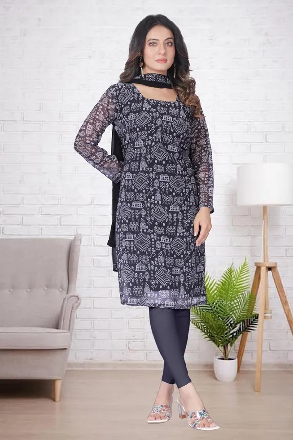 Black_Cotton_Gown_Dress_For_Women