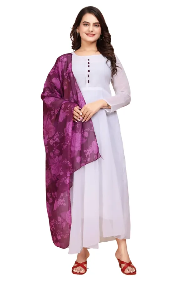 Wine_Georgette_Gown_Dress_For_Women
