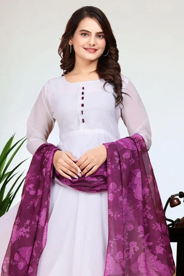 Wine_Georgette_Gown_Dress_For_Women